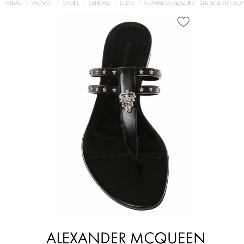 Alexander Mcqueen🔥🔥4X HOST PICK🔥🔥 Studded Flip Flops